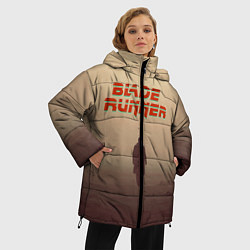 Куртка зимняя женская Бегущий по лезвию, цвет: 3D-черный — фото 2