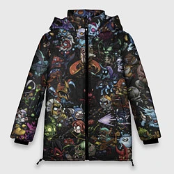 Куртка зимняя женская Heros Dota 2, цвет: 3D-черный