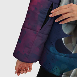 Куртка зимняя женская BTS Jimin, цвет: 3D-красный — фото 2