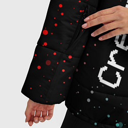 Куртка зимняя женская AMONG US - Зимний, цвет: 3D-черный — фото 2