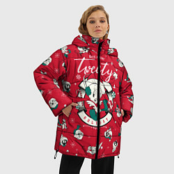 Куртка зимняя женская Tweety, цвет: 3D-красный — фото 2