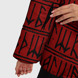 Куртка зимняя женская Runic, цвет: 3D-черный — фото 2