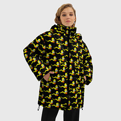 Куртка зимняя женская Гомер, цвет: 3D-черный — фото 2