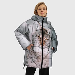 Куртка зимняя женская Рысь, цвет: 3D-красный — фото 2