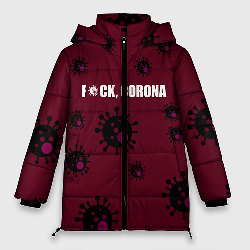 Женская зимняя куртка ANTICORONA / 3D-Красный – фото 1