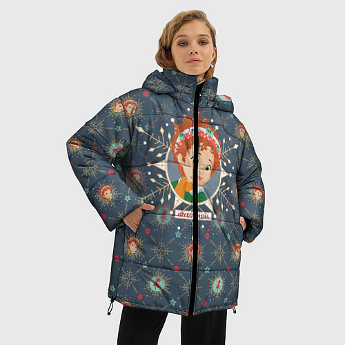 Женская зимняя куртка Fancy Nancy / 3D-Черный – фото 3
