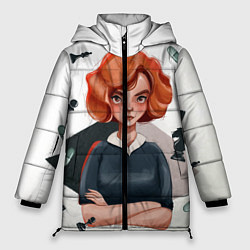 Куртка зимняя женская Ход Королевы, цвет: 3D-светло-серый