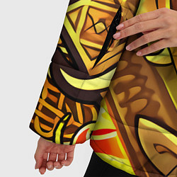 Куртка зимняя женская CS GO DRAGON LORE, цвет: 3D-черный — фото 2