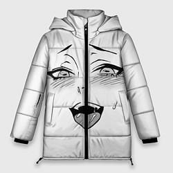 Куртка зимняя женская Ахегао, цвет: 3D-черный