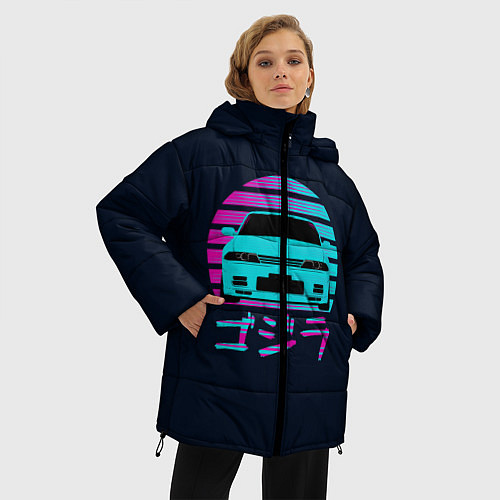 Женская зимняя куртка Skyline R32 / 3D-Черный – фото 3