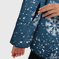 Куртка зимняя женская Снежное Настроенние, цвет: 3D-черный — фото 2
