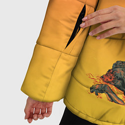 Куртка зимняя женская Doom, цвет: 3D-черный — фото 2