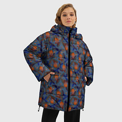Куртка зимняя женская Клевер, цвет: 3D-черный — фото 2