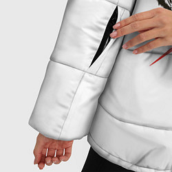 Куртка зимняя женская Ведьма Юбаба, цвет: 3D-светло-серый — фото 2