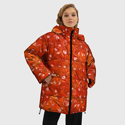 Куртка зимняя женская Красная икра, цвет: 3D-черный — фото 2
