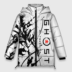 Куртка зимняя женская Ghost of Tsushima, цвет: 3D-черный
