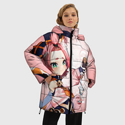 Куртка зимняя женская GENSHIN IMPACT, ДИОНА, цвет: 3D-черный — фото 2