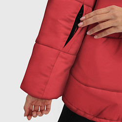 Куртка зимняя женская С Новым Годом!, цвет: 3D-светло-серый — фото 2