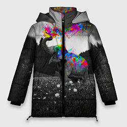 Куртка зимняя женская Слон, цвет: 3D-светло-серый