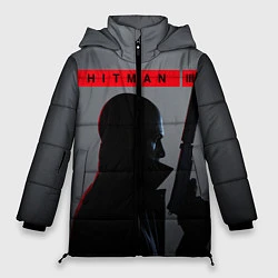 Куртка зимняя женская Hitman III, цвет: 3D-красный