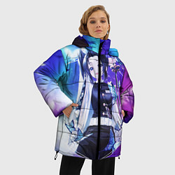 Куртка зимняя женская Шинобу, цвет: 3D-черный — фото 2
