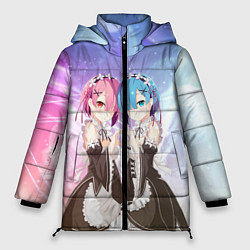 Куртка зимняя женская Рем и Рам, цвет: 3D-черный