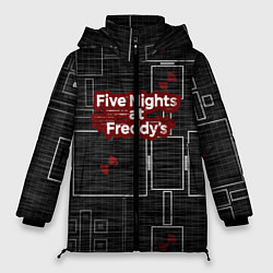 Куртка зимняя женская Five Nights At Freddy, цвет: 3D-черный