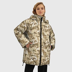Куртка зимняя женская 23 февраля, цвет: 3D-черный — фото 2