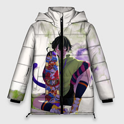Куртка зимняя женская SK8 the Infinity, цвет: 3D-черный