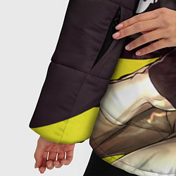 Куртка зимняя женская РЕЗИДЕНТ ИВЕЛ ДЕРЕВНЯ, цвет: 3D-черный — фото 2