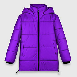 Куртка зимняя женская Фиолетовый, цвет: 3D-черный