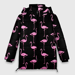 Женская зимняя куртка Фламинго Чёрная