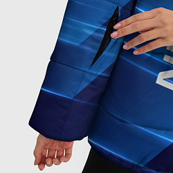 Куртка зимняя женская Nissan, цвет: 3D-светло-серый — фото 2