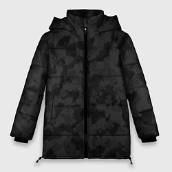 Куртка зимняя женская СПЕЦ КАМУФЛЯЖ, цвет: 3D-черный