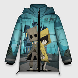 Куртка зимняя женская Little Nightmares 2, цвет: 3D-черный