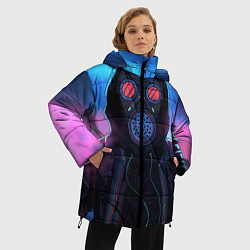 Куртка зимняя женская Сталкер, цвет: 3D-красный — фото 2