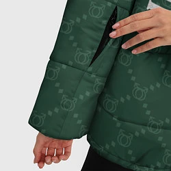Куртка зимняя женская GACHI GUCCI, цвет: 3D-черный — фото 2