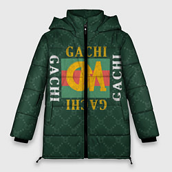 Куртка зимняя женская GACHI GUCCI, цвет: 3D-красный