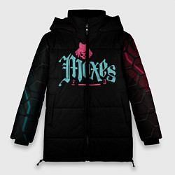 Куртка зимняя женская Cyberpunk - Moxes, цвет: 3D-черный