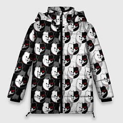 Куртка зимняя женская MONOKUMA МОНОКУМА PATTERN, цвет: 3D-черный