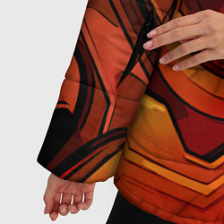 Куртка зимняя женская DOOM Eternal, цвет: 3D-черный — фото 2