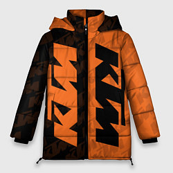 Куртка зимняя женская KTM КТМ Z, цвет: 3D-черный