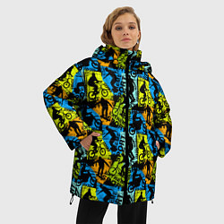 Куртка зимняя женская Extreme, цвет: 3D-черный — фото 2