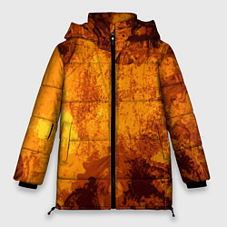 Куртка зимняя женская Стимпанк, цвет: 3D-черный
