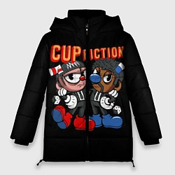 Куртка зимняя женская CUP FICTION, цвет: 3D-красный