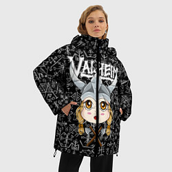 Куртка зимняя женская Valheim Girl, цвет: 3D-черный — фото 2