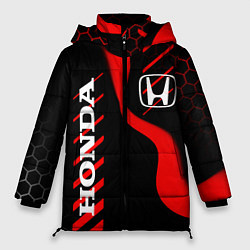 Куртка зимняя женская HONDA ХОНДА СПОРТ, цвет: 3D-черный