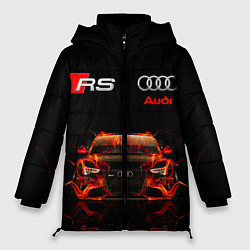 Женская зимняя куртка AUDI RS 5 FIRE АУДИ РС 5