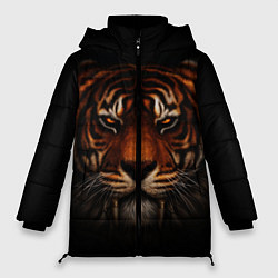 Куртка зимняя женская TIGER, цвет: 3D-красный