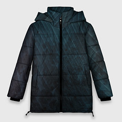Куртка зимняя женская Dark Texture, цвет: 3D-черный
